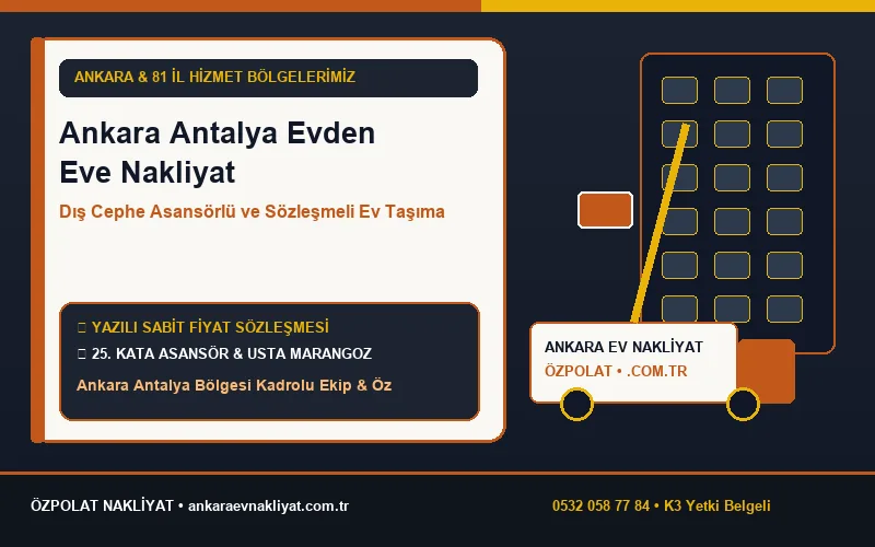 Ankara - Antalya Nakliyat